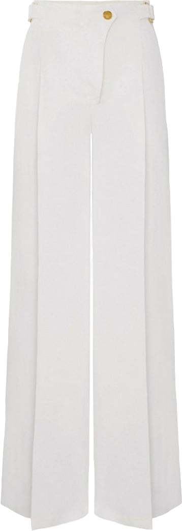 Elisabetta Franchi Trousers White Wit
