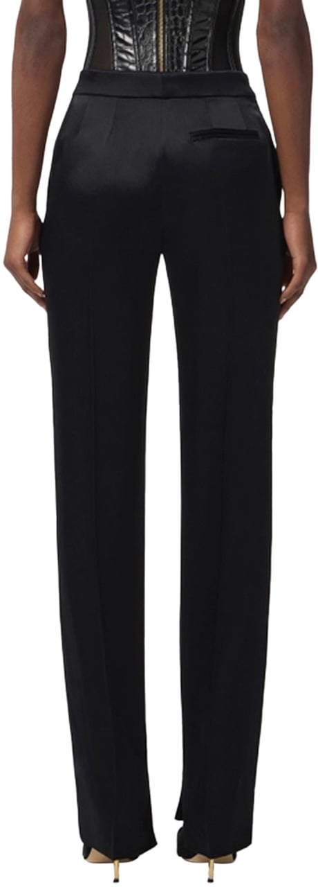 Elisabetta Franchi Trousers Black Zwart