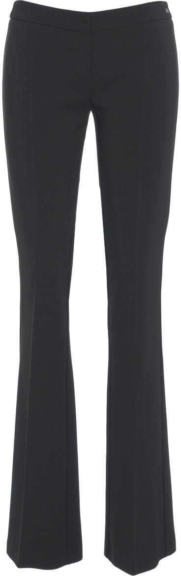 Elisabetta Franchi Flared pants Zwart