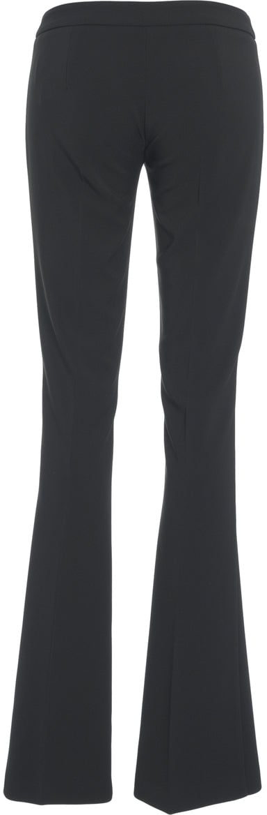 Elisabetta Franchi Flared pants Zwart