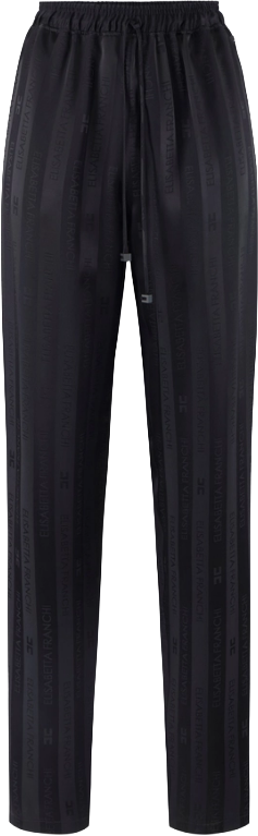 Elisabetta Franchi Trousers Black Zwart