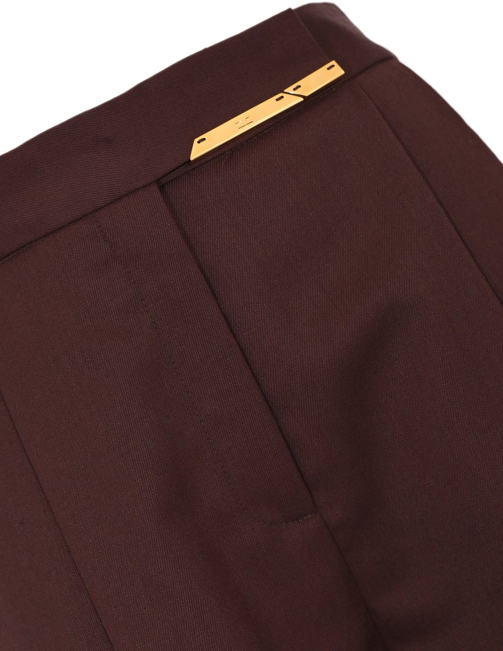 Elisabetta Franchi Trousers Brown Bruin