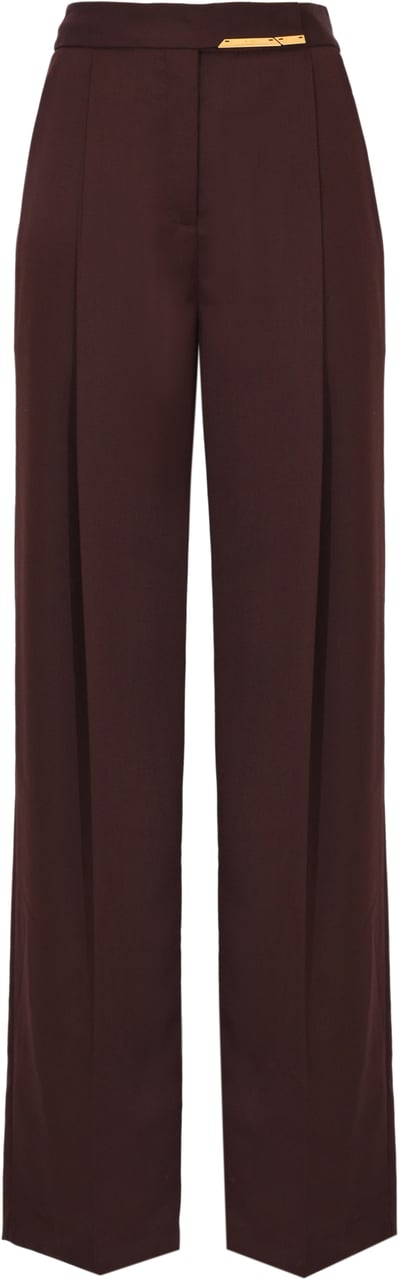Elisabetta Franchi Trousers Brown Bruin