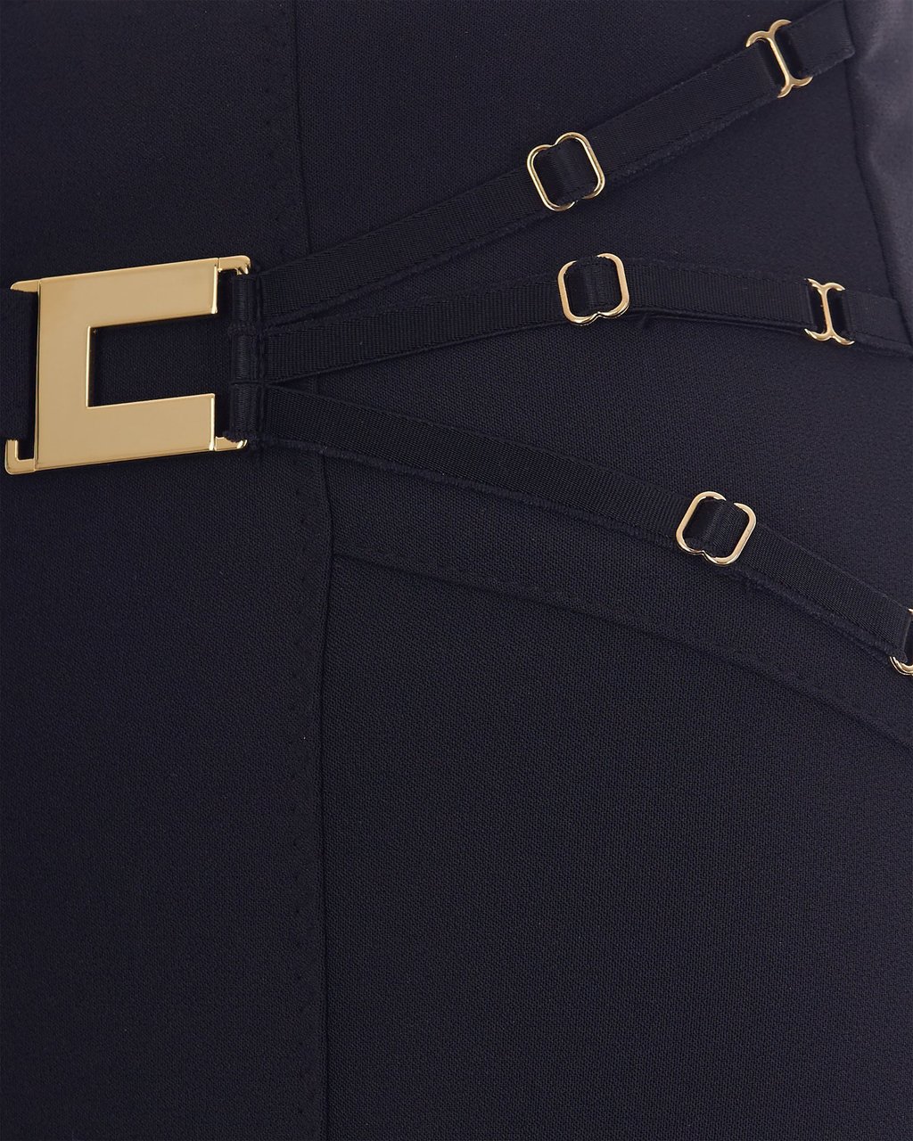 Elisabetta Franchi Trousers Black Zwart