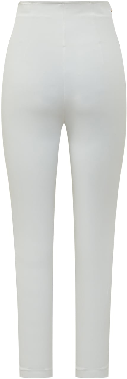 Elisabetta Franchi Pantalone con Dettagli Dorati Wit