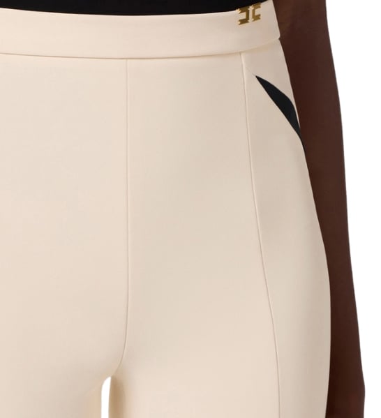 Elisabetta Franchi Trousers Burronero Zwart