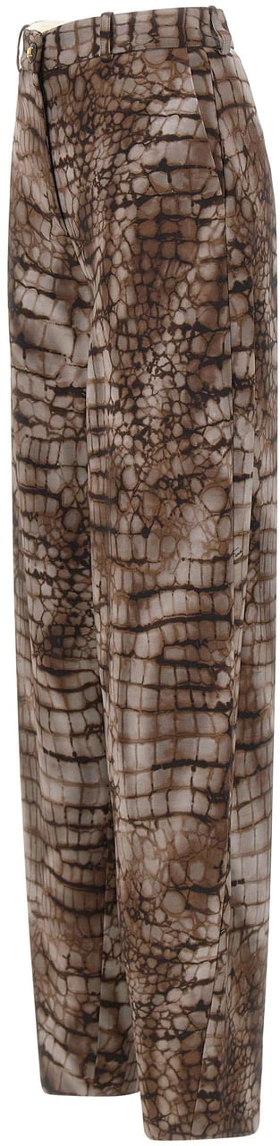 Elisabetta Franchi Trousers Brown Bruin