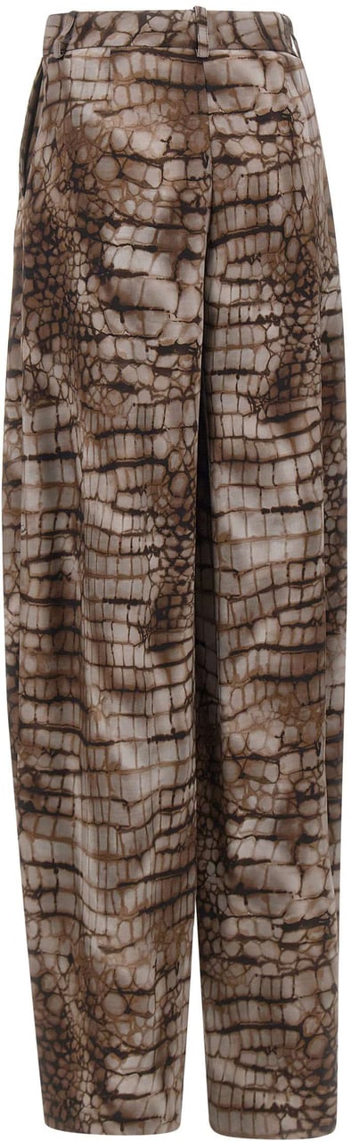 Elisabetta Franchi Trousers Brown Bruin