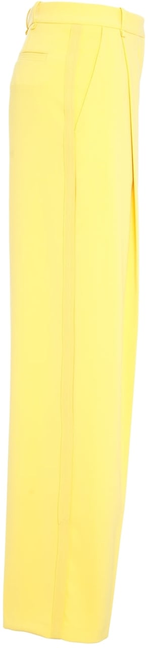 Elisabetta Franchi Pleated pants Geel