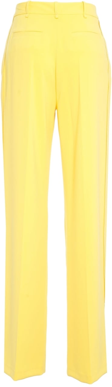 Elisabetta Franchi Pleated pants Geel