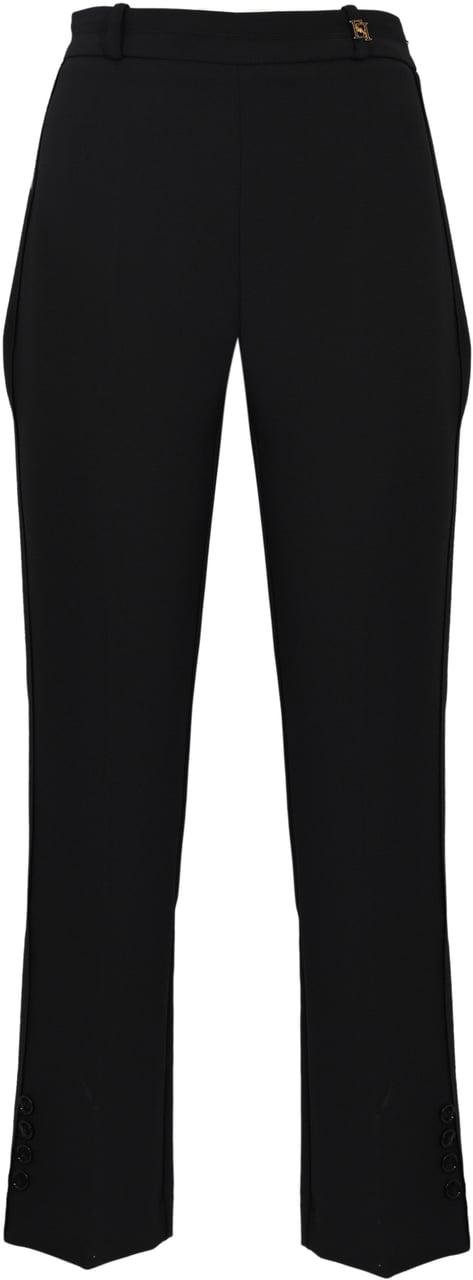Elisabetta Franchi Trousers Black Zwart