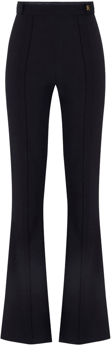 Elisabetta Franchi Trousers Black Zwart