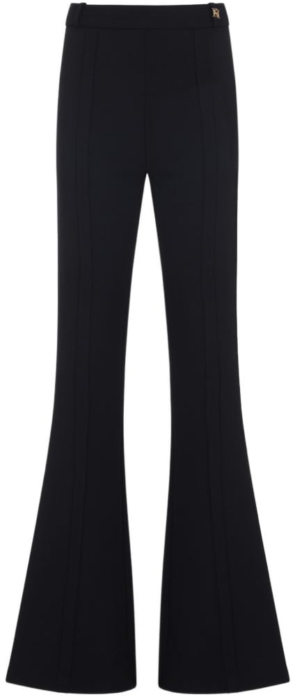 Elisabetta Franchi Trousers Black Zwart