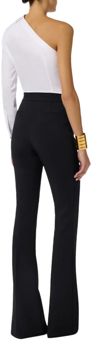 Elisabetta Franchi Trousers Black Zwart