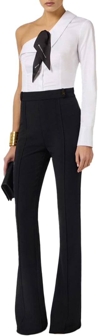 Elisabetta Franchi Trousers Black Zwart