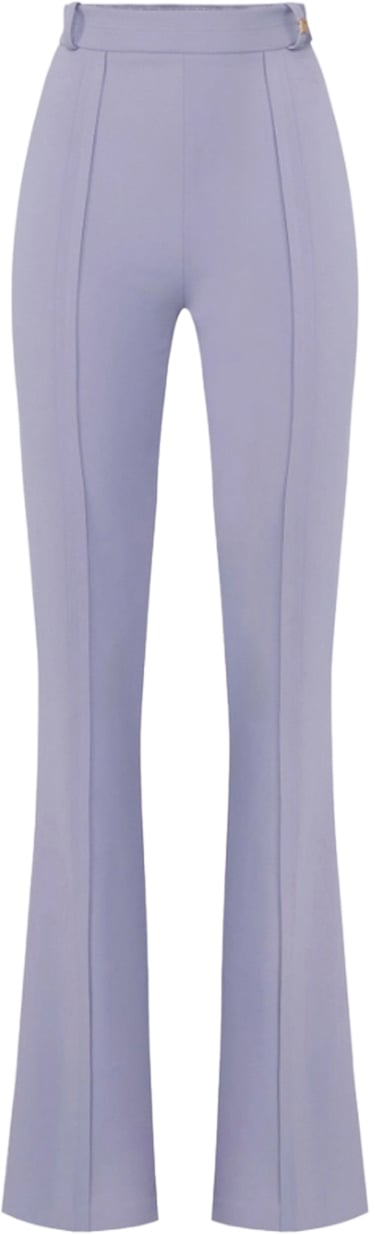 Elisabetta Franchi Trousers Lillà Paars