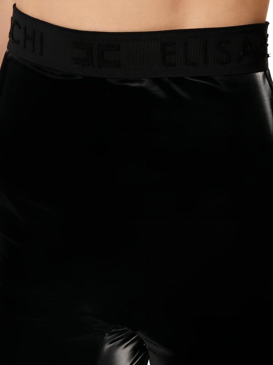 Elisabetta Franchi Trousers Black Zwart