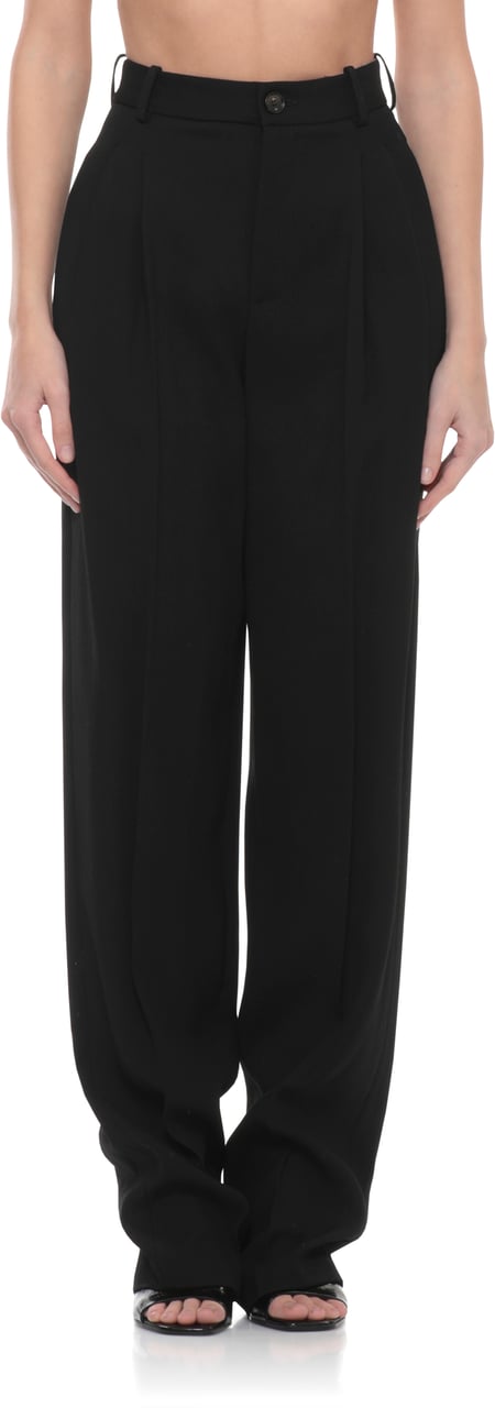 Elisabetta Franchi Trousers Black Zwart
