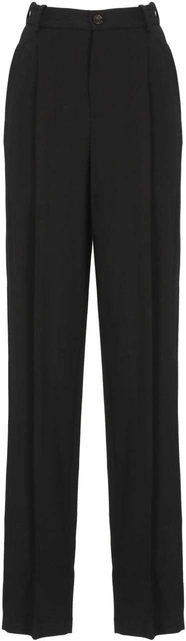Elisabetta Franchi Trousers Black Zwart