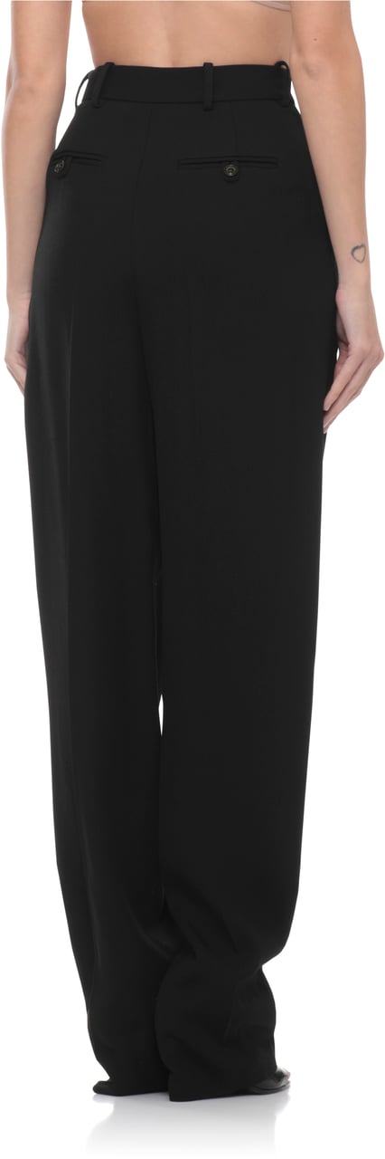 Elisabetta Franchi Trousers Black Zwart