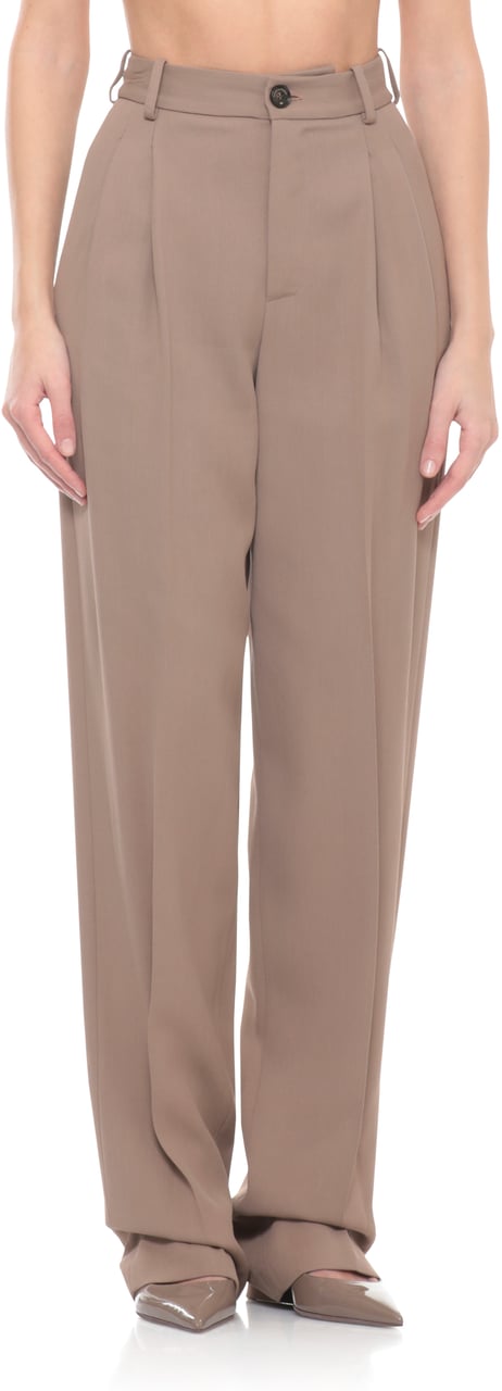 Elisabetta Franchi Trousers Brown Bruin