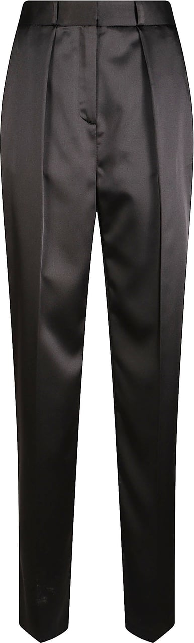 Elisabetta Franchi Straight Leg Pant Black Zwart
