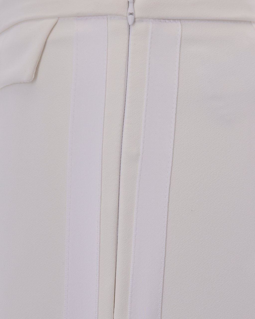 Elisabetta Franchi Trousers Avorio Wit
