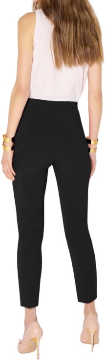 Elisabetta Franchi Trousers Nero Zwart