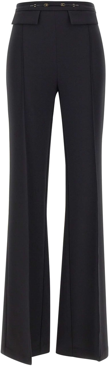 Elisabetta Franchi Trousers Black Zwart