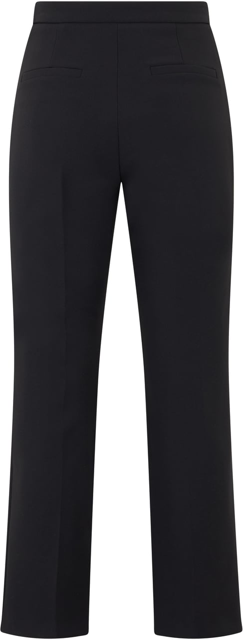 Elisabetta Franchi Straight leg pants Zwart