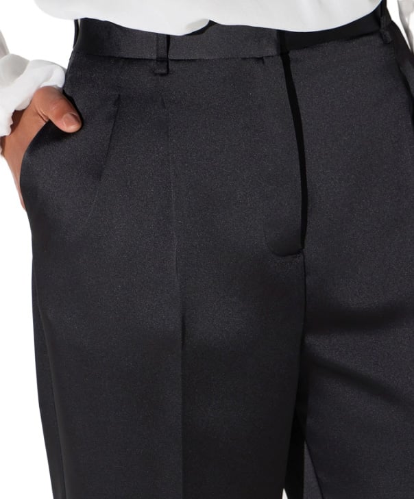 Elisabetta Franchi Trousers Nero Zwart