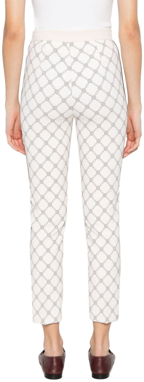 Elisabetta Franchi Trousers White Wit