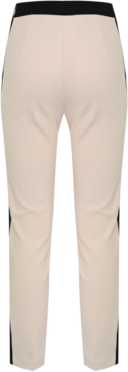 Elisabetta Franchi Trousers Milknero Wit