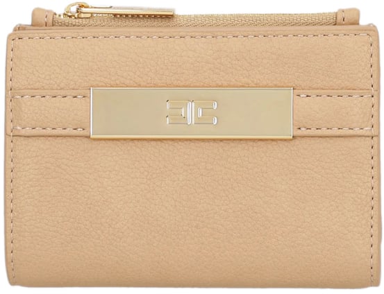 Elisabetta Franchi Wallets Honey Geel