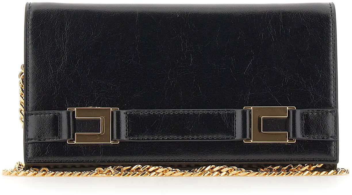 Elisabetta Franchi Wallets Black Zwart