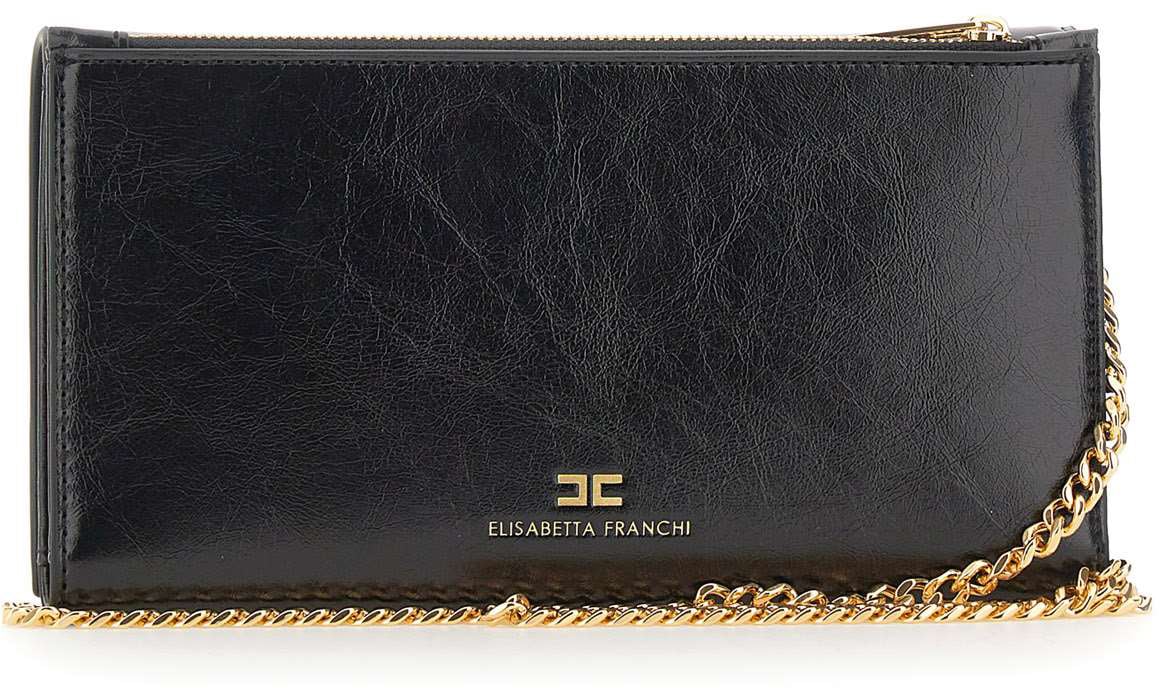 Elisabetta Franchi Wallets Black Zwart