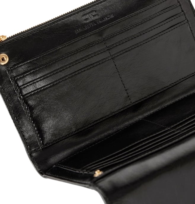 Elisabetta Franchi Wallets Black Zwart