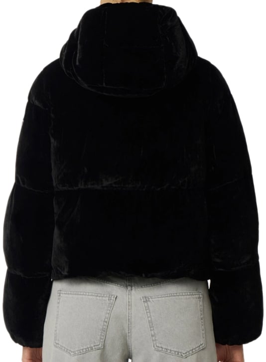 Elisabetta Franchi Coats Black Zwart