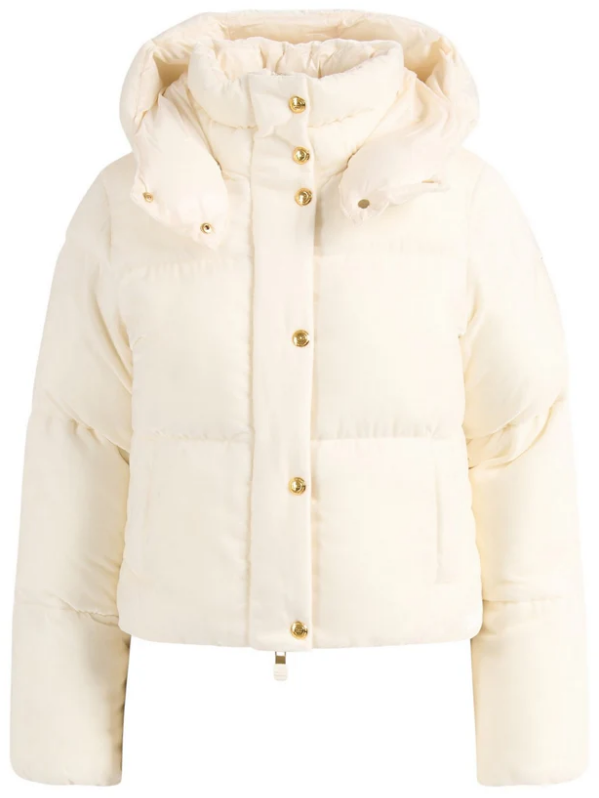 Elisabetta Franchi Coats Latte Bruin