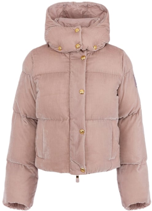 Elisabetta Franchi Coats Pink Roze