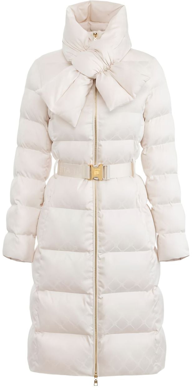 Elisabetta Franchi Coats Latte Bruin