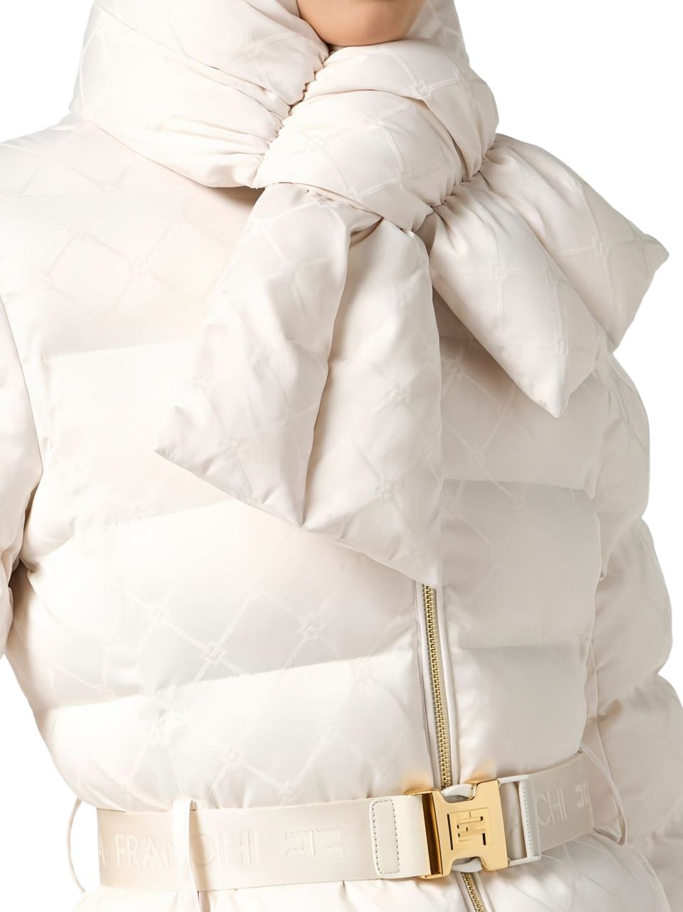 Elisabetta Franchi Coats Latte Bruin