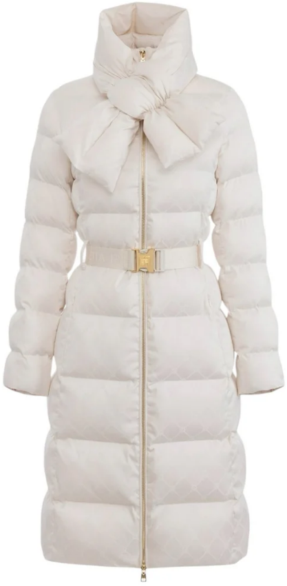 Elisabetta Franchi Coats Latte Bruin