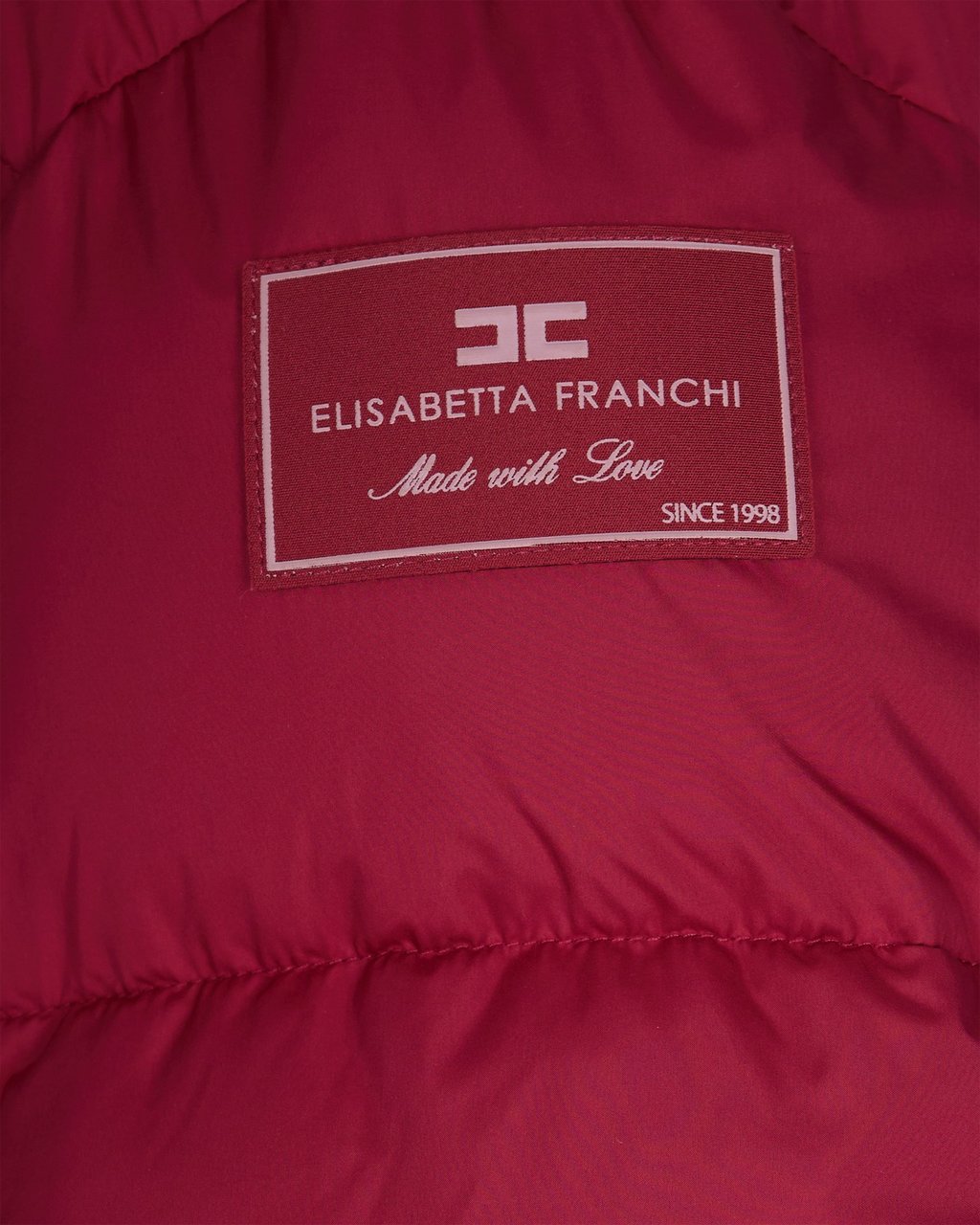 Elisabetta Franchi Coats Red Rood