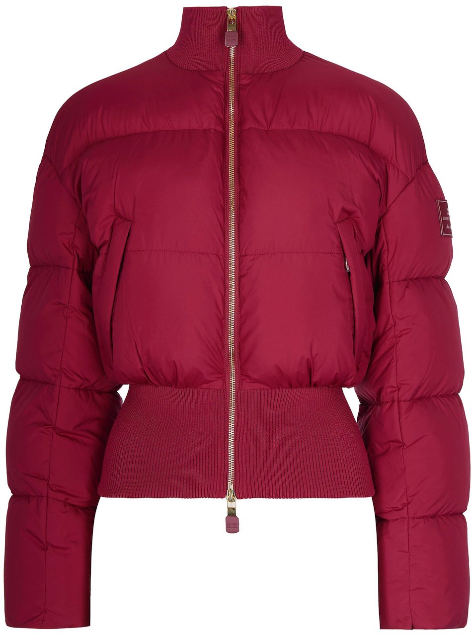 Elisabetta Franchi Coats Red Rood