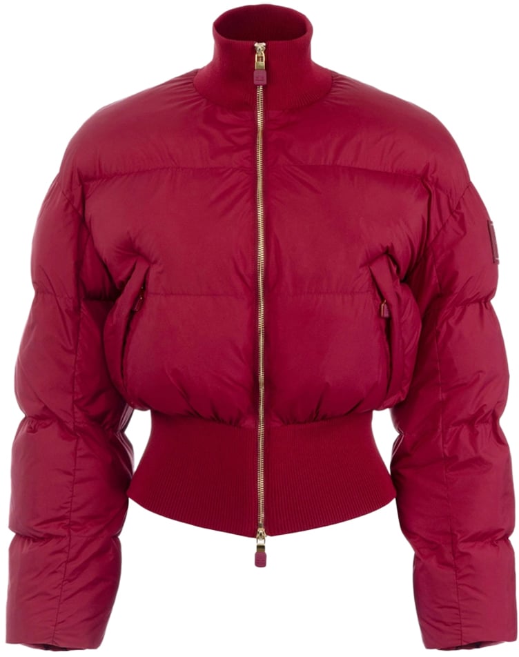 Elisabetta Franchi Coats Red Rood