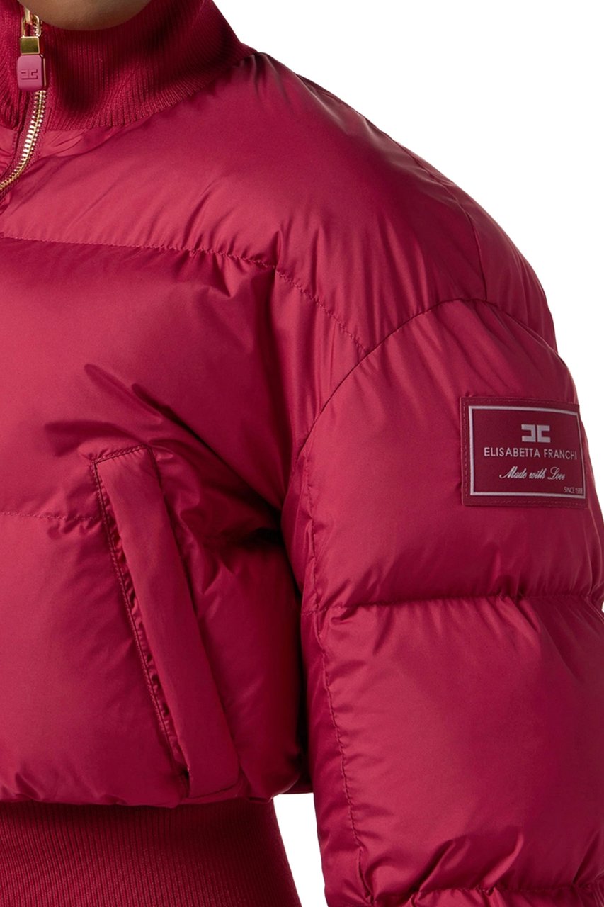 Elisabetta Franchi Coats Red Rood