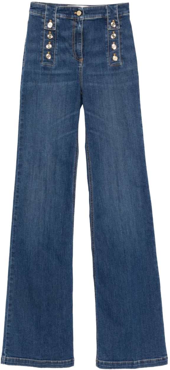 Elisabetta Franchi Jeans Blue Blauw