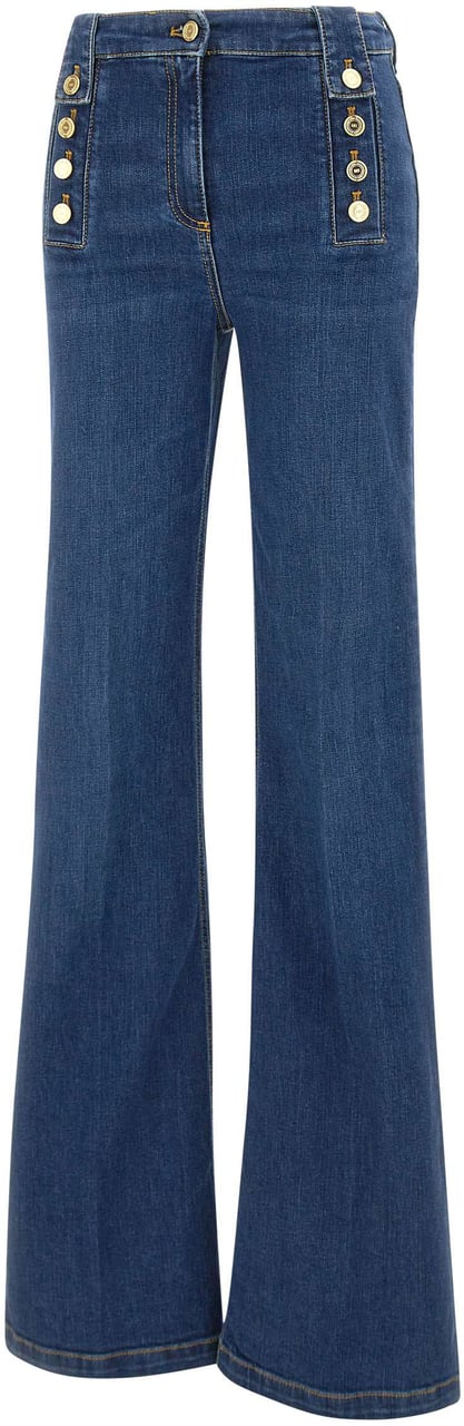Elisabetta Franchi Jeans Blue Blauw
