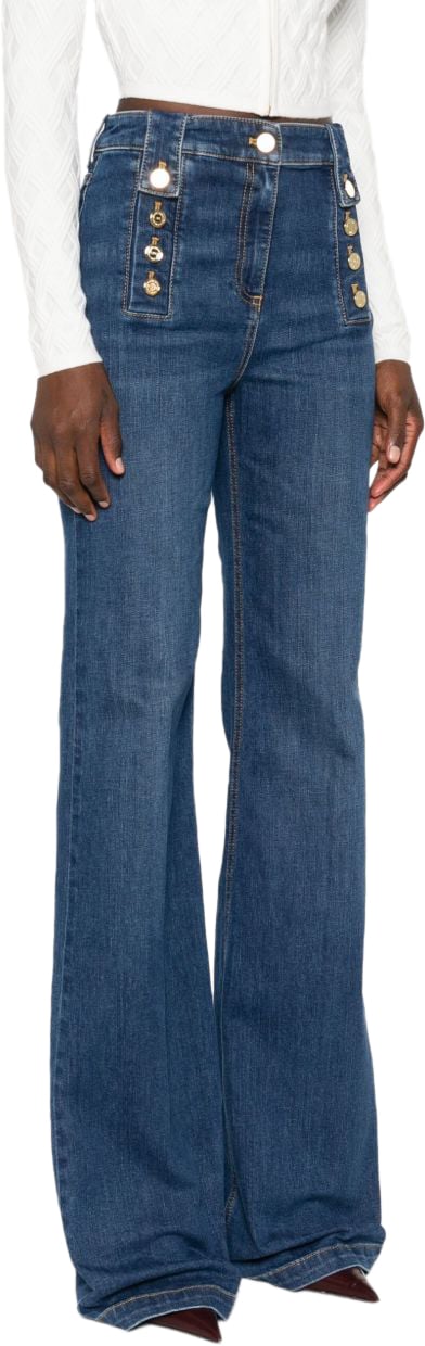 Elisabetta Franchi Jeans Blue Blauw
